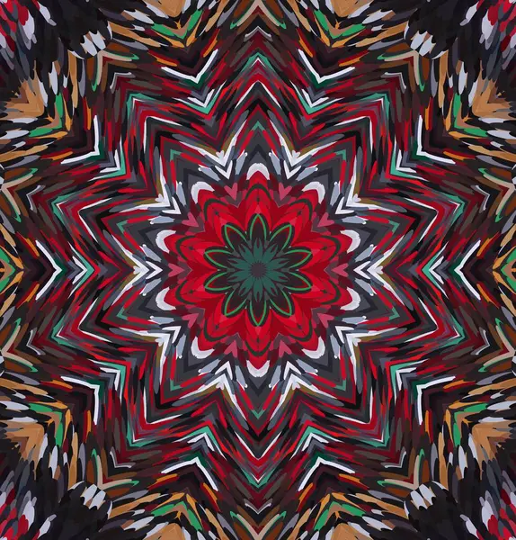 Soyut kaleydoskop arkaplanı. Çoklu renkli kaleydoskop dokusu.