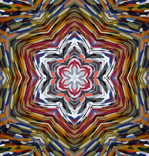 Soyut kaleydoskop arkaplanı. Çoklu renkli kaleydoskop dokusu.