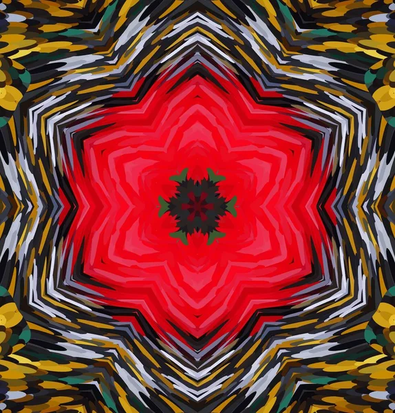 Soyut kaleydoskop arkaplanı. Çoklu renkli kaleydoskop dokusu.