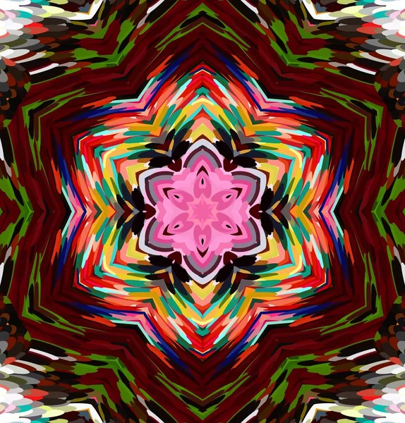 Soyut kaleydoskop arkaplanı. Çoklu renkli kaleydoskop dokusu.