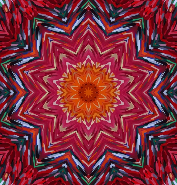 Soyut kaleydoskop arkaplanı. Çoklu renkli kaleydoskop dokusu.