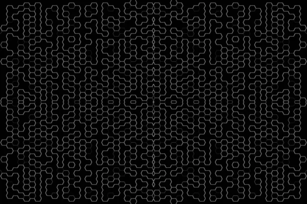 Soyut arkaplan. Monokrom dokusu. Beyaz arkaplanda siyah beyaz çizgiler.