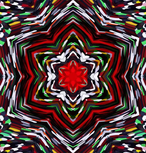 Soyut kaleydoskop arkaplanı. Çoklu renkli kaleydoskop dokusu.