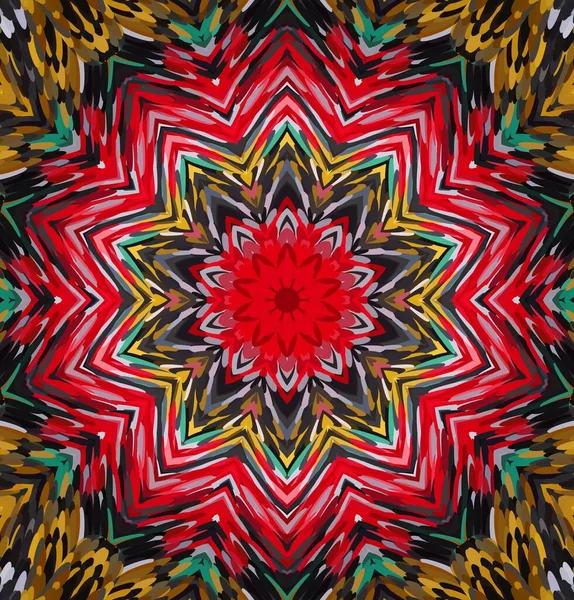 Soyut kaleydoskop arkaplanı. Çoklu renkli kaleydoskop dokusu.