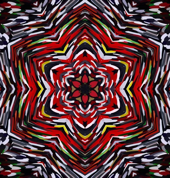 Soyut kaleydoskop arkaplanı. Çoklu renkli kaleydoskop dokusu.