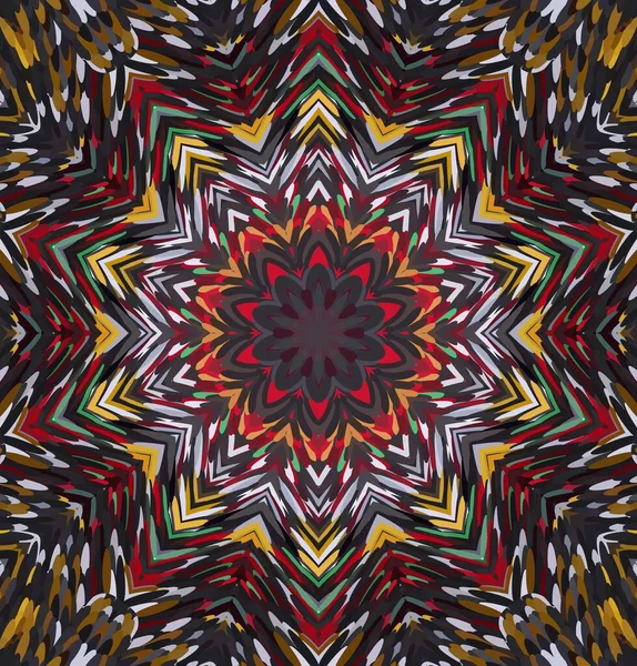 Soyut kaleydoskop arkaplanı. Çoklu renkli kaleydoskop dokusu.