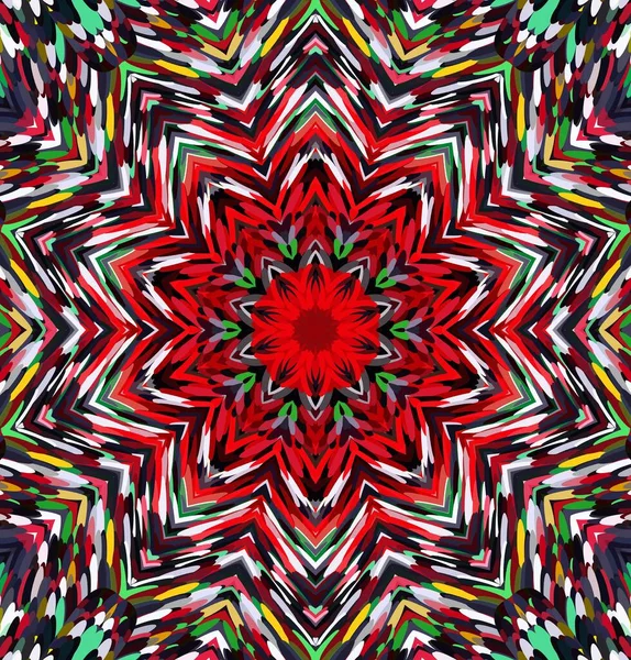 Soyut kaleydoskop arkaplanı. Çoklu renkli kaleydoskop dokusu.