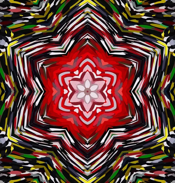 Soyut kaleydoskop arkaplanı. Çoklu renkli kaleydoskop dokusu.