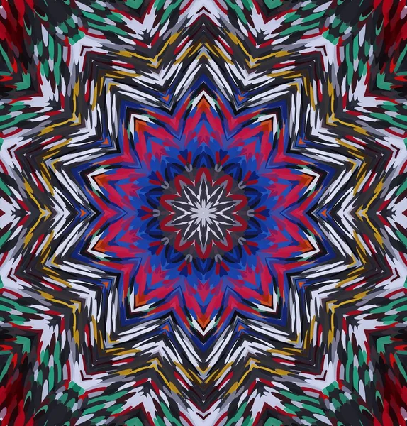 Soyut kaleydoskop arkaplanı. Çoklu renkli kaleydoskop dokusu.