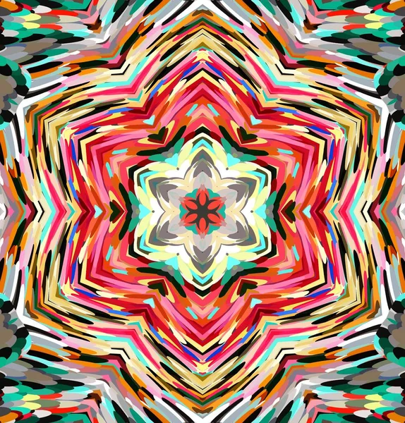 Soyut kaleydoskop arkaplanı. Çoklu renkli kaleydoskop dokusu.
