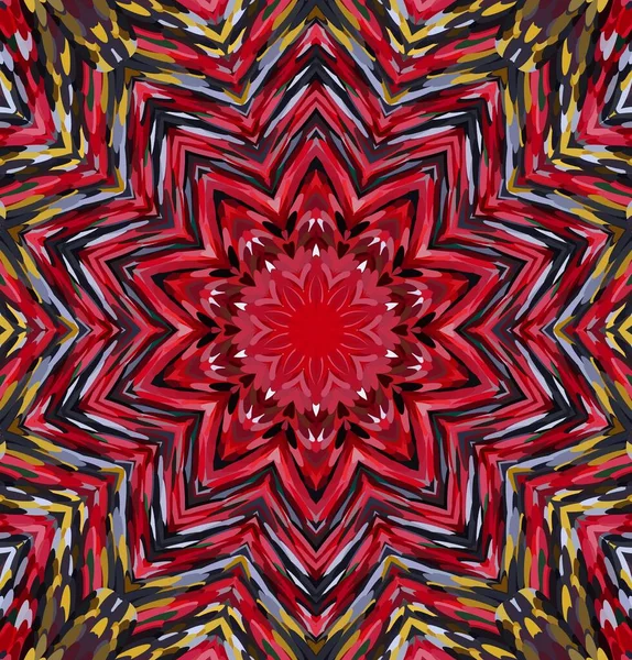 Soyut kaleydoskop arkaplanı. Çoklu renkli kaleydoskop dokusu.