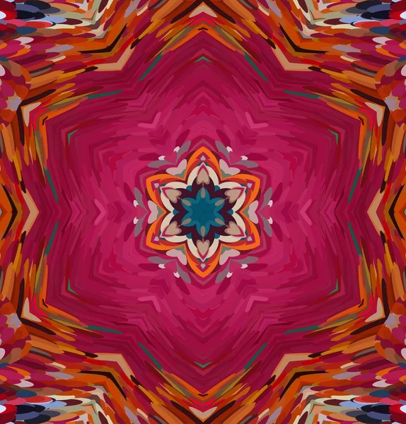 Soyut kaleydoskop arkaplanı. Çoklu renkli kaleydoskop dokusu.