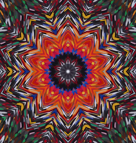 Soyut kaleydoskop arkaplanı. Çoklu renkli kaleydoskop dokusu.