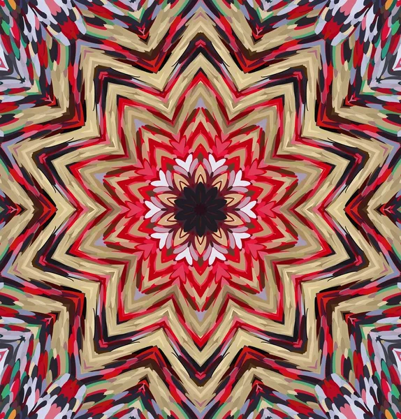 Soyut kaleydoskop arkaplanı. Çoklu renkli kaleydoskop dokusu.