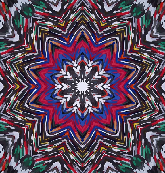 Soyut kaleydoskop arkaplanı. Çoklu renkli kaleydoskop dokusu.