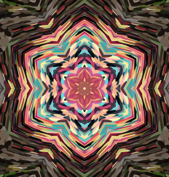 Soyut kaleydoskop arkaplanı. Çoklu renkli kaleydoskop dokusu.