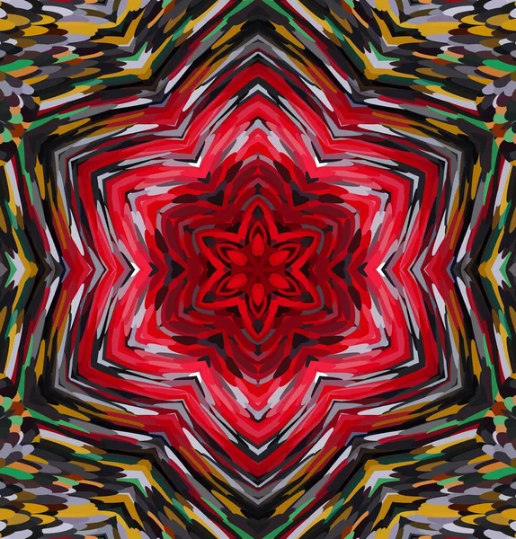 Soyut kaleydoskop arkaplanı. Çoklu renkli kaleydoskop dokusu.