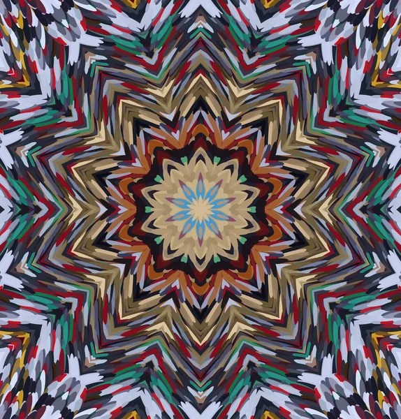 Soyut kaleydoskop arkaplanı. Çoklu renkli kaleydoskop dokusu.