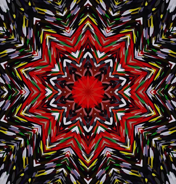 Soyut kaleydoskop arkaplanı. Çoklu renkli kaleydoskop dokusu.