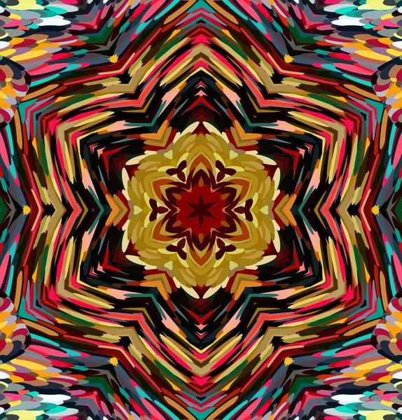 Soyut kaleydoskop arkaplanı. Çoklu renkli kaleydoskop dokusu.