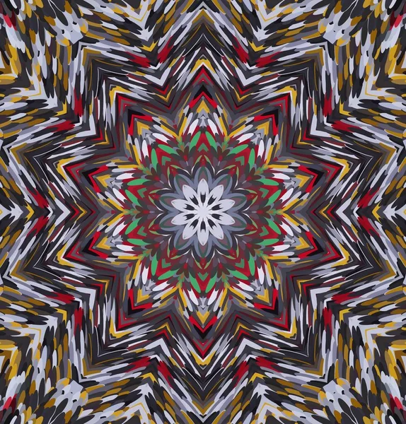 Soyut kaleydoskop arkaplanı. Çoklu renkli kaleydoskop dokusu.