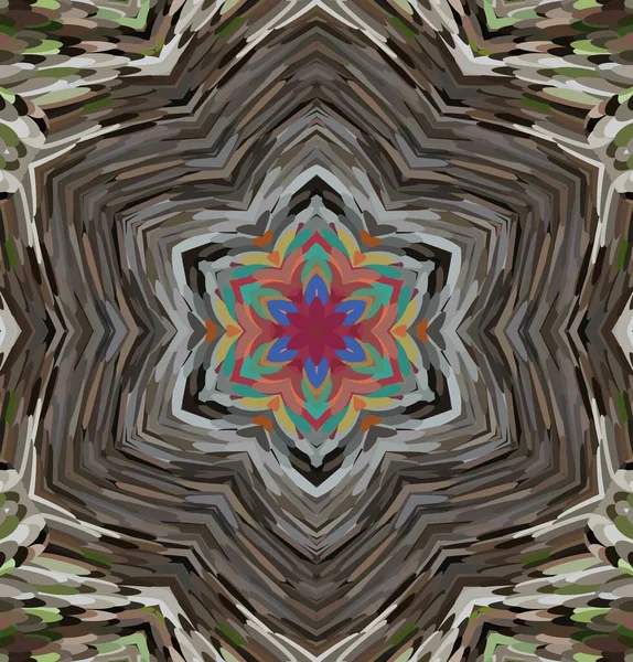 Soyut kaleydoskop arkaplanı. Çoklu renkli kaleydoskop dokusu.