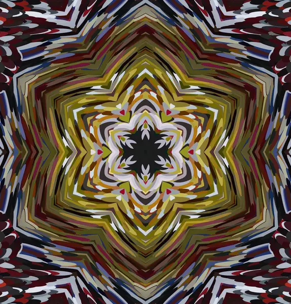 Soyut kaleydoskop arkaplanı. Çoklu renkli kaleydoskop dokusu.