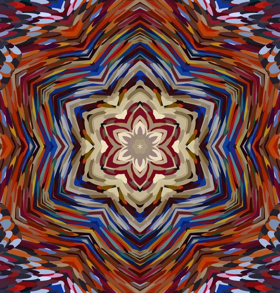 Abstraktní Kaleidoskop Pozadí Multicolor Kaleidoskop Textura — Stock fotografie