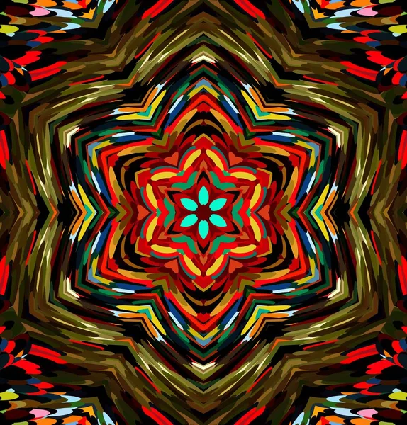 Soyut kaleydoskop arkaplanı. Çoklu renkli kaleydoskop dokusu.