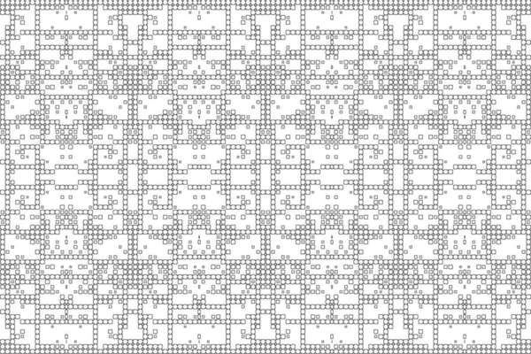 Soyut arkaplan. Monokrom dokusu. Beyaz arkaplanda siyah beyaz çizgiler.