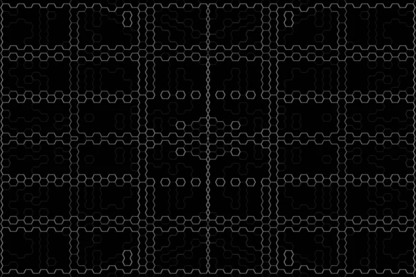 Sfondo Astratto Struttura Monocromatica Linee Bianco Nero Sfondo Bianco — Foto Stock