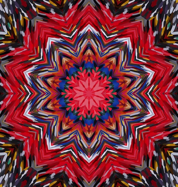 Soyut kaleydoskop arkaplanı. Çoklu renkli kaleydoskop dokusu.