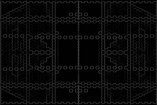 Soyut arkaplan. Monokrom dokusu. Beyaz arkaplanda siyah beyaz çizgiler.