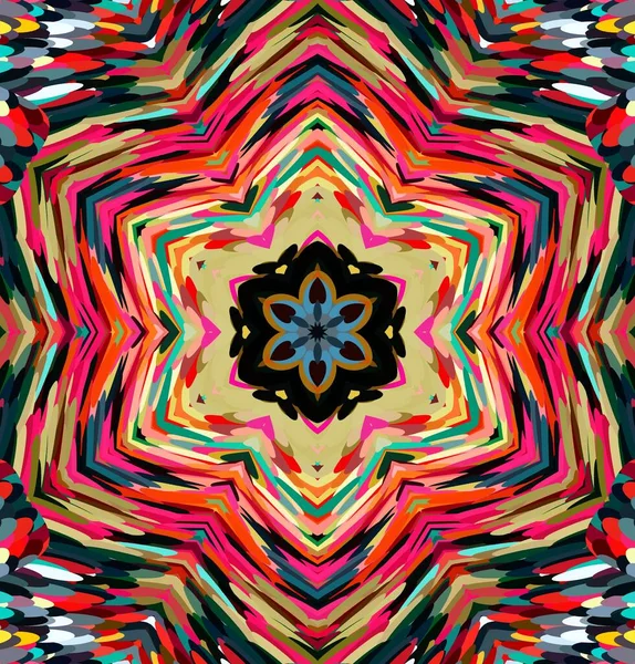 Soyut kaleydoskop arkaplanı. Çoklu renkli kaleydoskop dokusu.