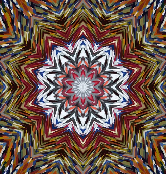 Soyut kaleydoskop arkaplanı. Çoklu renkli kaleydoskop dokusu.