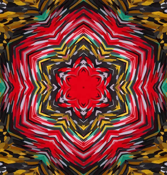 Soyut kaleydoskop arkaplanı. Çoklu renkli kaleydoskop dokusu.