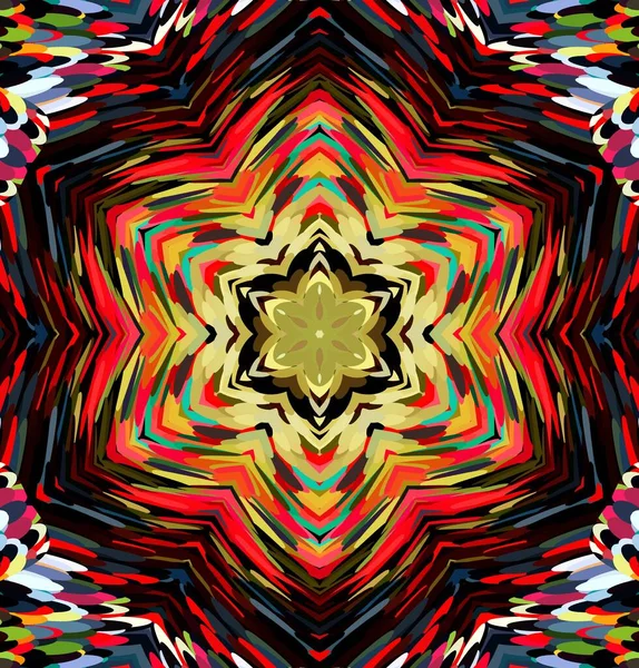 Soyut kaleydoskop arkaplanı. Çoklu renkli kaleydoskop dokusu.