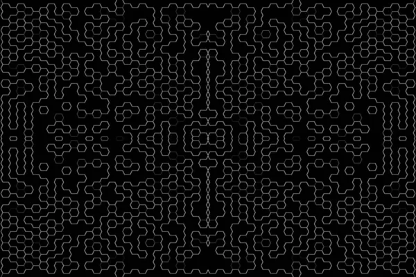 Soyut arkaplan. Monokrom dokusu. Beyaz arkaplanda siyah beyaz çizgiler.