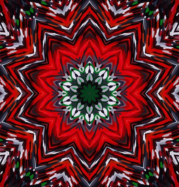 Soyut kaleydoskop arkaplanı. Çoklu renkli kaleydoskop dokusu.