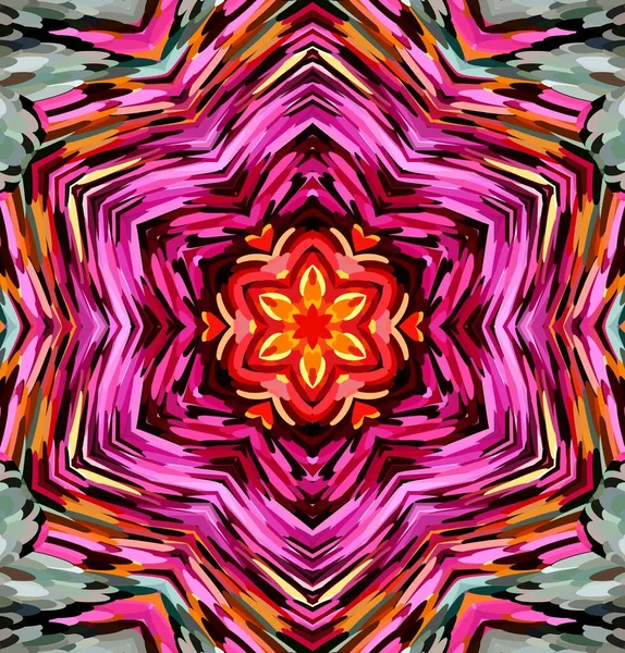 Soyut kaleydoskop arkaplanı. Çoklu renkli kaleydoskop dokusu.