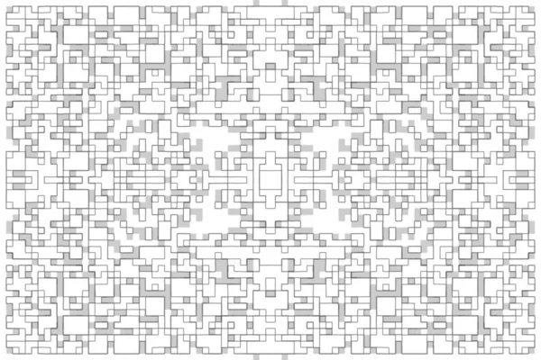 Soyut arkaplan. Monokrom dokusu. Beyaz arkaplanda siyah beyaz çizgiler.