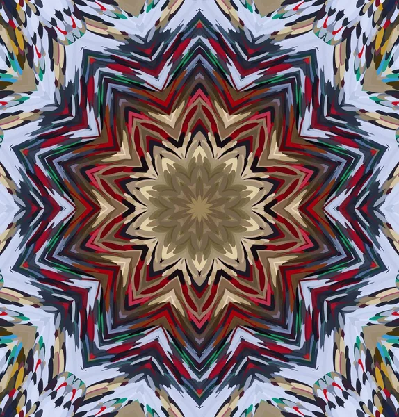 Soyut kaleydoskop arkaplanı. Çoklu renkli kaleydoskop dokusu.