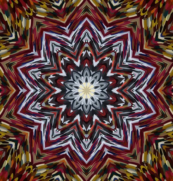 Soyut kaleydoskop arkaplanı. Çoklu renkli kaleydoskop dokusu.