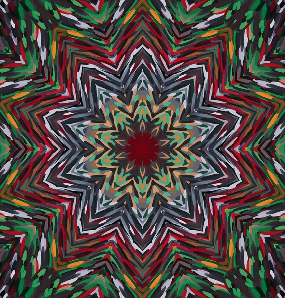 Soyut kaleydoskop arkaplanı. Çoklu renkli kaleydoskop dokusu.