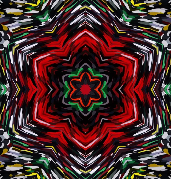 Soyut kaleydoskop arkaplanı. Çoklu renkli kaleydoskop dokusu.