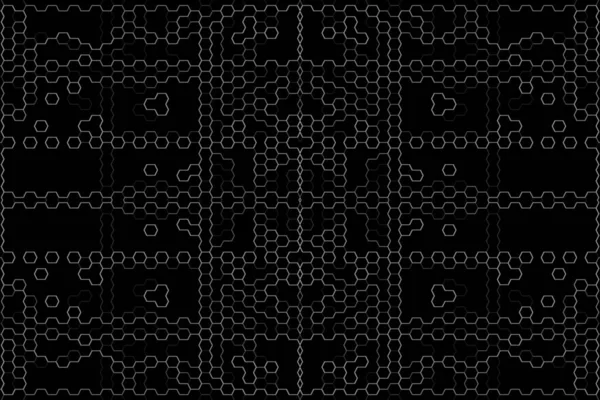 Soyut arkaplan. Monokrom dokusu. Beyaz arkaplanda siyah beyaz çizgiler.