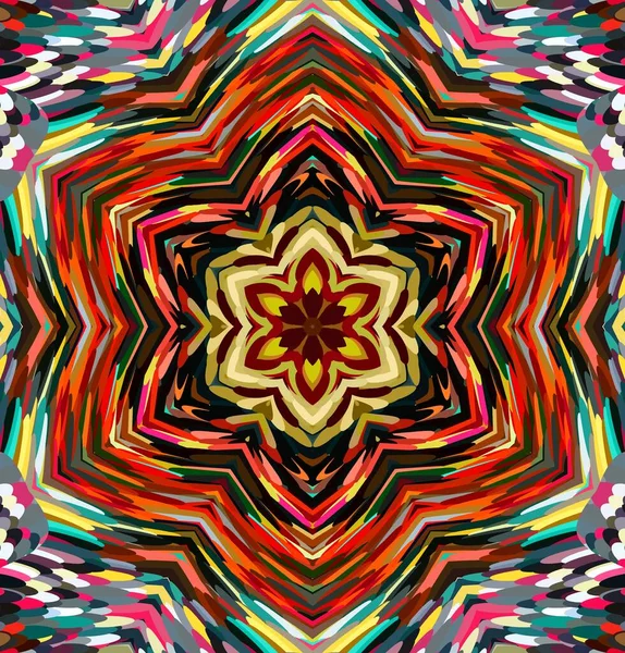 Soyut kaleydoskop arkaplanı. Çoklu renkli kaleydoskop dokusu.