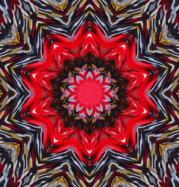 Soyut kaleydoskop arkaplanı. Çoklu renkli kaleydoskop dokusu.