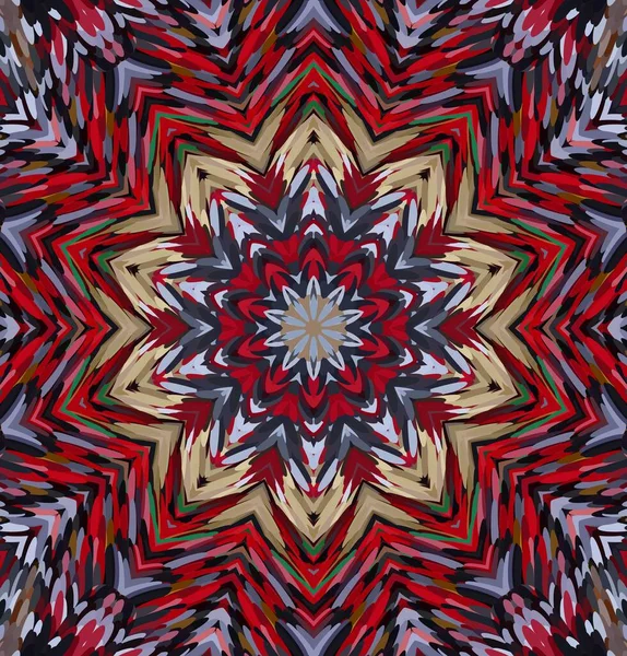 Soyut kaleydoskop arkaplanı. Çoklu renkli kaleydoskop dokusu.