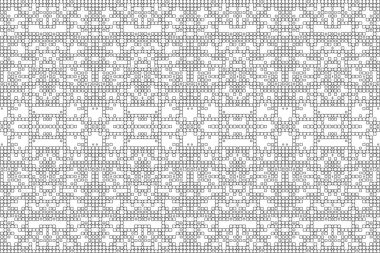 Soyut arkaplan. Monokrom dokusu. Beyaz arkaplanda siyah beyaz çizgiler.